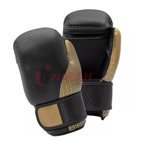 ถุงมือคิกบ็อกซิ่งหนัง PU ทนทานปรับสายรัดข้อมือกันลื่น8ออนซ์สำหรับมวยศิลปะการต่อสู้ - Product Image 1