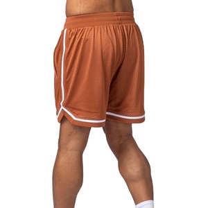 Pantalones Cortos Deportivos para Hombre al por Mayor de Alta Calidad con Diseño de Logotipo Personalizado, Secado Rápido, Transpirables, Cintura Elástica, Algodón Casual, Negro 2026 - Product Image 4