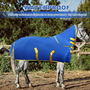 Mantas de Invierno Impermeables para Caballos de Alta Calidad con 4 Correas para las Patas, Diseño Transpirable, Logotipo Personalizado, Uso en Doma Clásica, Solapa Grande para la Cola - Product Image 6