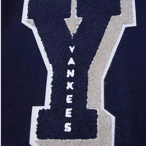 Veste de survêtement personnalisée de luxe, de haute qualité, de couleur et de taille personnalisées, respirante, enduite, pour hommes, en polyester/coton, coupe-vent - Product Image 5