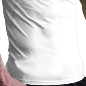 T-shirt à logo brodé personnalisé imprimé T-shirt coupe ajustée en jersey 100% coton de couleur unie avec prix compétitif T-shirt - Product Image 3