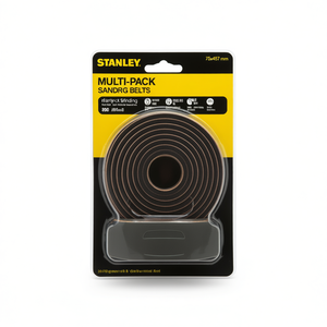 Paquete Múltiple de Bandas de Lijado Stanley de 75x457 mm para Lijadoras de Banda - Product Image 2
