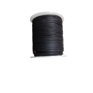 Cordon en cuir rond de 1,5 mm de couleur personnalisée pour la fabrication de bijoux, taille personnalisée, emballage en rouleau, Y S INTERNATIONAL - Product Image 5