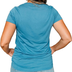 Lovely Modern Fit Womens <b>Tshirt</b> Created For Relaxed Comfort With Refined Appearance And Stylish Daily Fashion Presence - Product Image 4