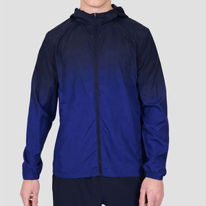 Chándales Deportivos de Algodón con Cremallera Completa para Gimnasio y Entrenamiento, Chaqueta Superior para Hombre, Precio al por Mayor OEM - Product Image 1