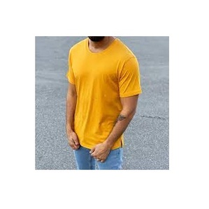 Camisetas de algodón 100% de color sólido, camisetas de sublimación con impresión personalizada lisa, camiseta blanca de gran tamaño, venta al por mayor - Product Image 1