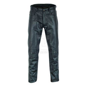 Pantalon en cuir décontracté imperméable et respirant pour hommes avec logo personnalisé, haute qualité, best-seller, prix bas au Pakistan - Product Image 1