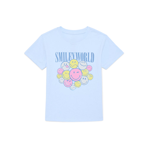 Camisetas Estampadas para Niñas, Casuales, 100% Algodón, Ecológicas, Transpirables, Diseño Personalizado, Cuello Redondo, Manga Corta, Calidad Premium - Product Image 3