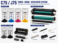 Kit d'entretien pour imprimante V80 : Tambour de toner, unité de développement, unité de fusion, courroie de transfert, 2ème rouleau BTR, pièces de rechange, consommables - Fabriqué au Japon