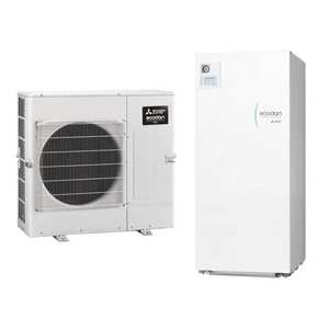 Sistema de Calefacción y Ventilación para el Hogar Mitsubishi de 4 kW A+++ R32 con Bomba de Calor Integrada y Tanque de Almacenamiento ACS Hidrotank de 200 Litros - Product Image 1