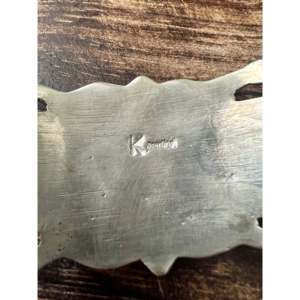 Emerson Kinsel Sterling <b>Silver</b> Horse-Themed Fashion <b>Cuff</b> <b>Bracelet</b> - Product Image 6