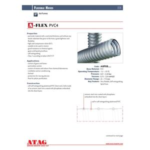 Tuyau en Pvc gris de haute qualité, épaisseur limitée, grande légèreté et flexibilité, idéal pour la Ventilation - Product Image 5