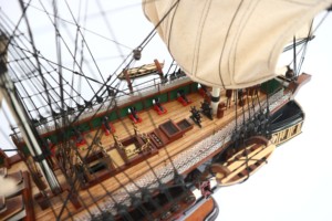 Top Bán-USS Hiến Pháp bằng gỗ sơn thủ công tùy chỉnh bàn cao Mô hình tàu cho Giáng sinh & Trung Quốc năm mới - Product Image 5