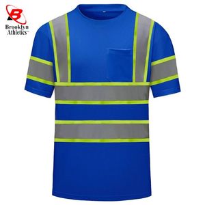 Camisetas de alta visibilidad Trabajo de seguridad de alta visibilidad Ropa de seguridad amarilla Manga larga - Product Image 5