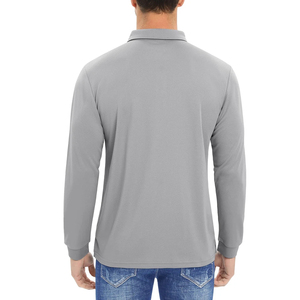 Camisas de Manga Larga para Hombre al por Mayor, 100% Algodón, Estilo Terry, Hechas a Medida, de Alta Calidad, Transpirables, de Secado Rápido, Casuales, para Oficina, Restaurante - Product Image 3