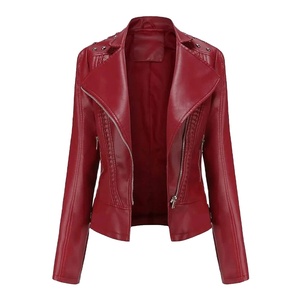 OEM Women's Genuine Sheep <b>Skin</b> Leather Jacket Custom Made Comfortable High-Demand Windproof and Breathable Design - Product Image 1