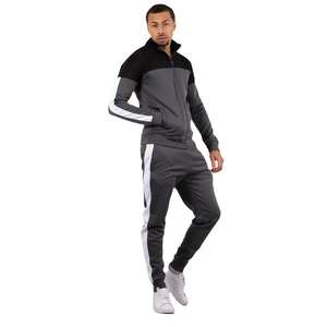 New Side Stripe Panel Blank Training Wear <b>Men</b> Tracksuit Pants Jogging Wear Clothing Sportswear Plain Set tracksuit for <b>men</b> - Product Image 1