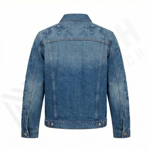 Vêtements d'été pour femmes Coupe ajustée Boutonnage manches longues Casual Streetwear Vestes en jean courtes Couleur personnalisée Vêtements d'extérieur élégants - Product Image 2