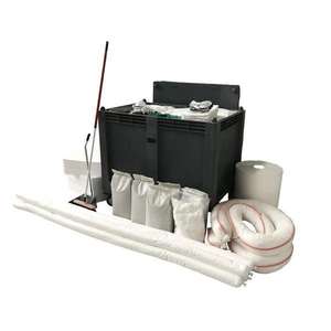 Absorbants industriels et kits de déversement OIL ONLY à roues pour équipements de champs pétroliers - Product Image 1