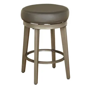 Taburetes de mostrador resistentes modernos y Taburetes de Bar con asiento de madera para el hogar, cocina, tienda, diseño duradero, precios al por mayor y ofertas - Product Image 5