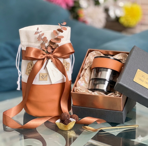 Kit de voyage avec brûleur à encens Bakhoor en acrylique et sac. Cadeaux. Personnalisez votre nom de marque auprès de la société de fabrication. - Product Image 1