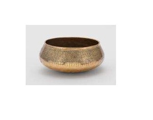 Bol à nourriture en métal élégant de style indien, conçu pour la présentation sur table de salon, la restauration hôtelière, les célébrations à domicile, bol en gros - Product Image 2