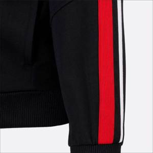 Sweat à capuche oversize à fermeture éclair en polaire pour homme, épaules tombantes, logo sur le devant, coton, broderie personnalisée écologique, impression sérigraphique, sweat à capuche OEM - Product Image 4