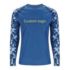 Camiseta de Pesca Ligera de Manga Larga, Estilo Slim Fit, con Estampado Personalizado, 100% Poliéster, OEM 2026, Económica - Product Image 6