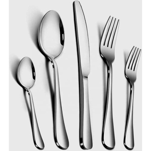 Royal argenterie en acier inoxydable cuillère fourchette couteau couverts de luxe de haute qualité ensemble de couverts pour hôtel maison restaurant mariage - Product Image 2