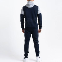 Nouvel hiver grande taille 100% coton vêtements de sport hommes survêtement conceptions personnalisées en gros ensembles les plus vendus