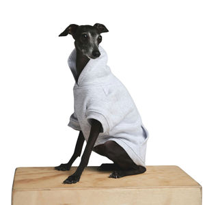 Sweat à capuche pour chien basique, doux et chaud, avec trou pour laisse et poche, manteau d'hiver pour chien, vêtements pour temps froid pour sweats à capuche - Product Image 1