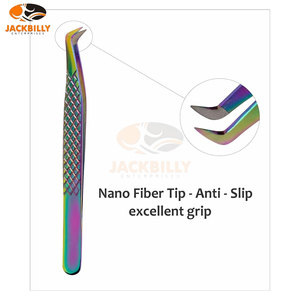 ชุดแหนบสำหรับต่อขนตาปลอมทำจากสเตนเลสสตีลคุณภาพสูงพร้อมฉลากส่วนตัวสีโรสโกลด์ - Product Image 4