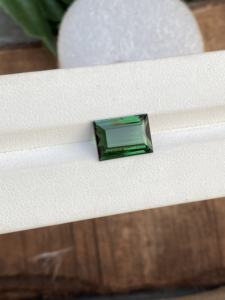 Piedra preciosa certificada Natural de 4,23 quilates turmalina rectángulo corte esmeralda Bio Color para la fabricación de collares excelente calidad - Product Image 2