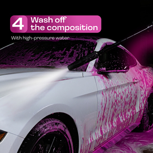 Mousse active magique, shampooing automobile sans contact professionnel et détergent pour lavage de voiture, nettoyant pour véhicules à haute mousse, 1L - Product Image 6
