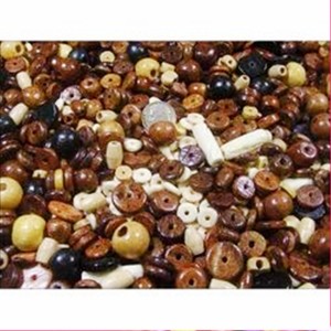 Heart <b>Letter</b> Beads Custom Shape & Colored <b>Wood</b> Beads Shaped and Sized Hand Crafted Indian Product - Product Image 4