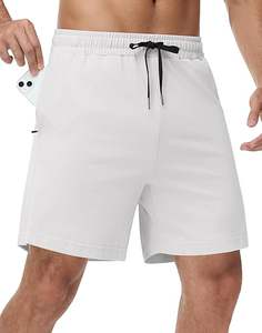 Shorts de plage pour hommes en gros, taille élastique, séchage rapide, respirant, tissu en toile, effet de changement de couleur à l'eau, style décontracté, pour la natation - Product Image 5
