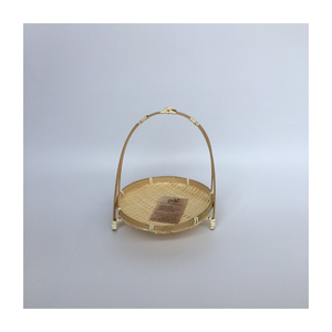 CESTA PLANA DE BAMBÚ NATURAL ECOLÓGICO DE BAJO PRECIO DE ALTA CALIDAD - Product Image 2