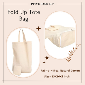 Venta caliente logotipo personalizado bolsa de mano plegable patrón sólido bolsa de compras de lona con asa de algodón producto de tela impresa de la India - Product Image 4