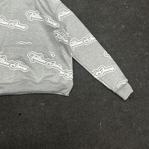 เสื้อฮู้ดสวมหัวสำหรับผู้ชายเสื้อฮู้ดแบบสวมหัวไหล่ตกน้ำหนัก500ผลิต - Product Image 5