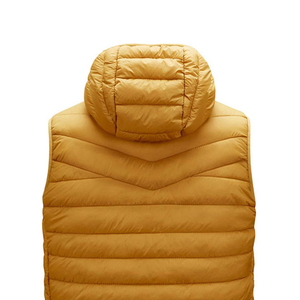High Quality OEM Custom Lightweight <b>Warm</b> Winter Zipper Sleeveless Puffer Jacket Custom Size Men's Sleeveless Puffer Jacket - Product Image 6