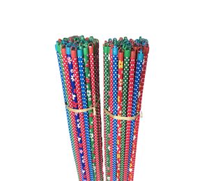 Manche de balai en bois fleur et bâton de vadrouille à pois balai écologique pour le nettoyage de haute qualité - Product Image 1