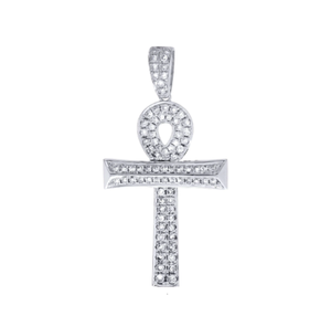 Colgantes con letras de diamante cultivado en laboratorio VVS hechos a medida, estilo rapero de Hip Hop Iced Out, disponible en oro de 10K/14K, los mejores precios garantizados - Product Image 1