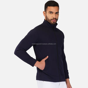 Les meilleures ventes de vestes en polaire de super qualité pour hommes de Nardon Apparel sont à col montant pour l'hiver Style High Street - Product Image 1