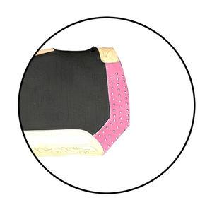 Tapis de selle en feutre de laine haute densité de qualité supérieure Western Jumping Riding Fabric Cotton avec confort supérieur et couches de mousse respirante - Product Image 6