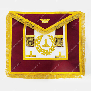 TABLIER DE L'ORDRE D'ATHELSTAN REGALIA MAÇONNIQUE-TABLIER FRANC-MAÇON GRAND - Product Image 2