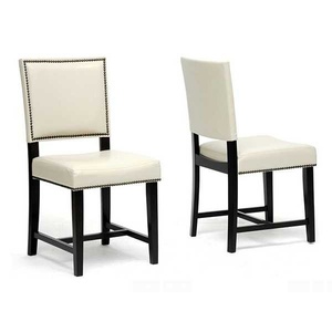 Esszimmers tühle aus massivem Holz im europäischen Stil Kunden spezifisches modernes Design Hochwertige Samts toff kissen Langlebiges Home Office - Product Image 3