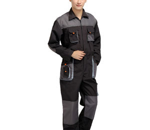 Venta al por mayor de monos de seguridad para hombres monos reflectantes personalizados ropa de trabajo industrial mecánica nivel resistente al aceite protección contra el vapor - Product Image 5