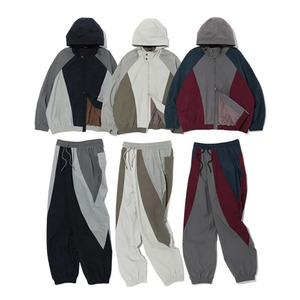 Ensemble de veste coupe-vent de haute qualité pour hommes survêtements brodés avec logo personnalisé vierge ensemble coupe-vent en nylon pour hommes pour hommes - Product Image 1