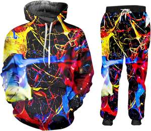 Survêtements de qualité durable avec étiquette personnalisée nouveauté survêtements de qualité durable par sublimation à bas prix nouveau style de survêtement par sublimation - Product Image 6
