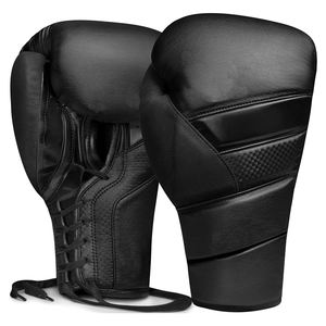 Nouvelle arrivée Gants de boxe avec impression de logo personnalisé Fabricant de gants de combat Prix le plus bas Gants de boxe lacés de qualité supérieure - Product Image 3